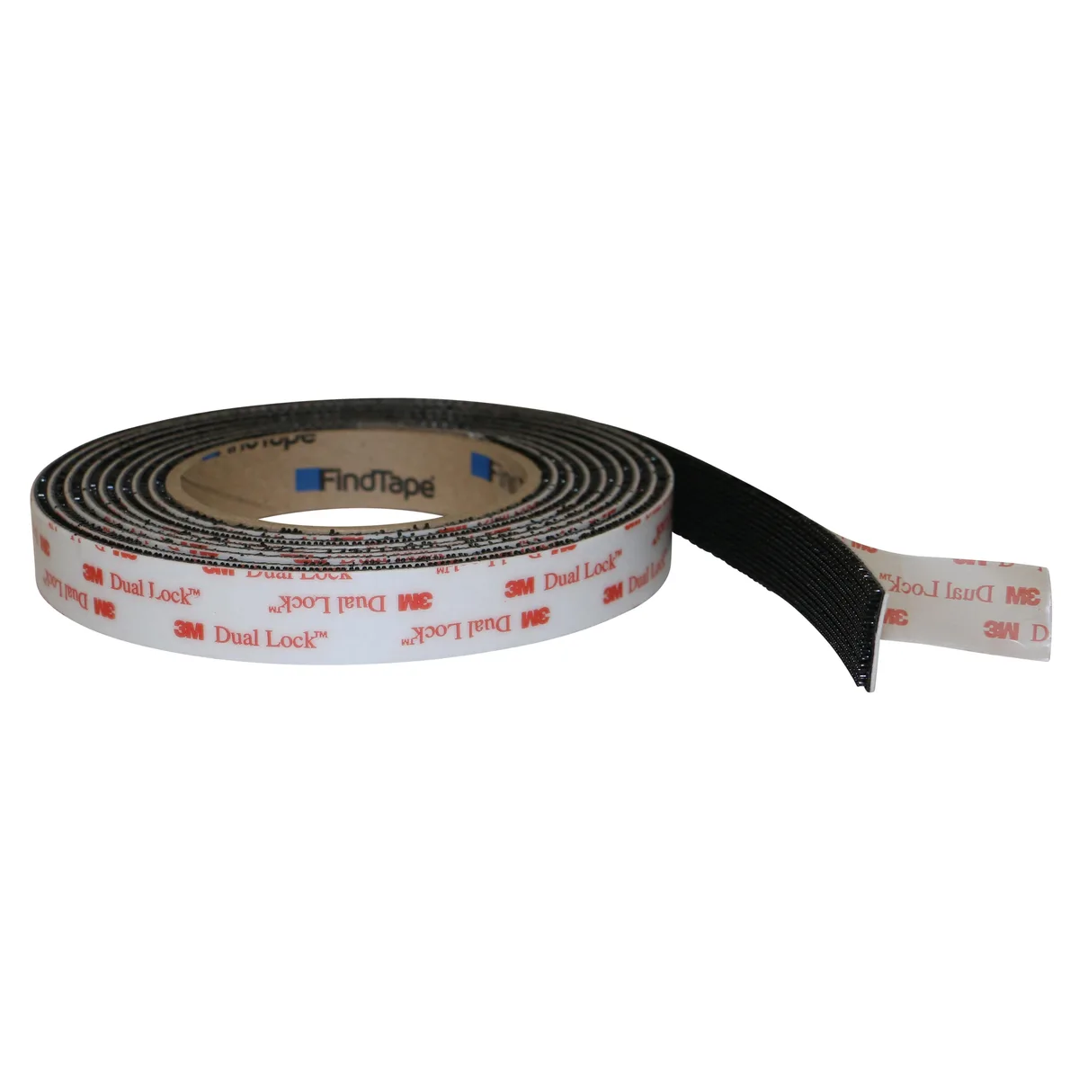 3M 3M Dual Lock Type 400 Reclosable Fastener Black Acrylic Adhesive SJ3551 — product photo