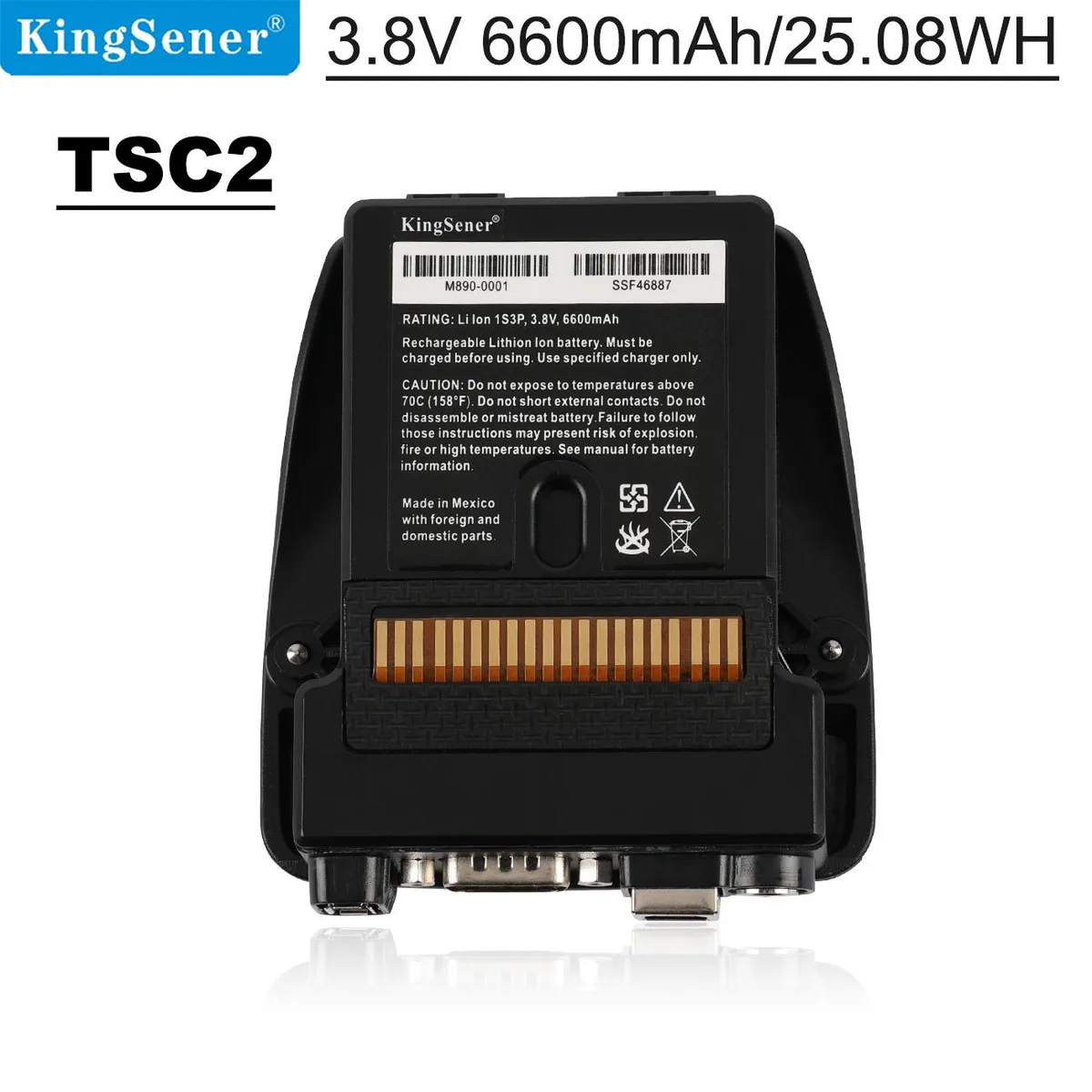 KingSener KingSener TSC2 6600mAh 3.8V Li-ion Battery — product photo