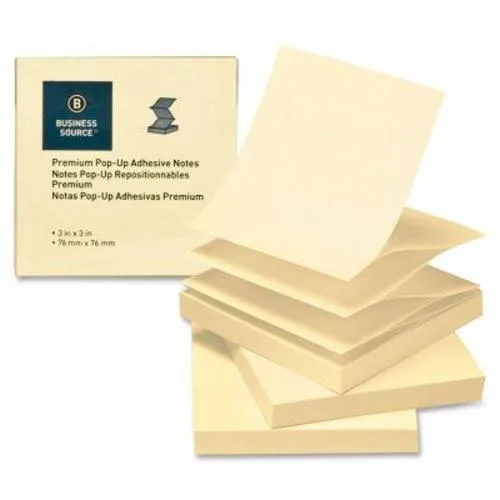 Business Source Business Source 36617 Sticky Notes 3x3 Yellow 100 Sheets 24 Pack — product photo