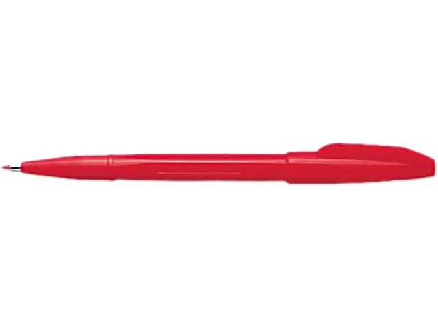 Pentel of America, Ltd. Pentel of America, Ltd. S520B pen, red ink, fine, dozen — product photo
