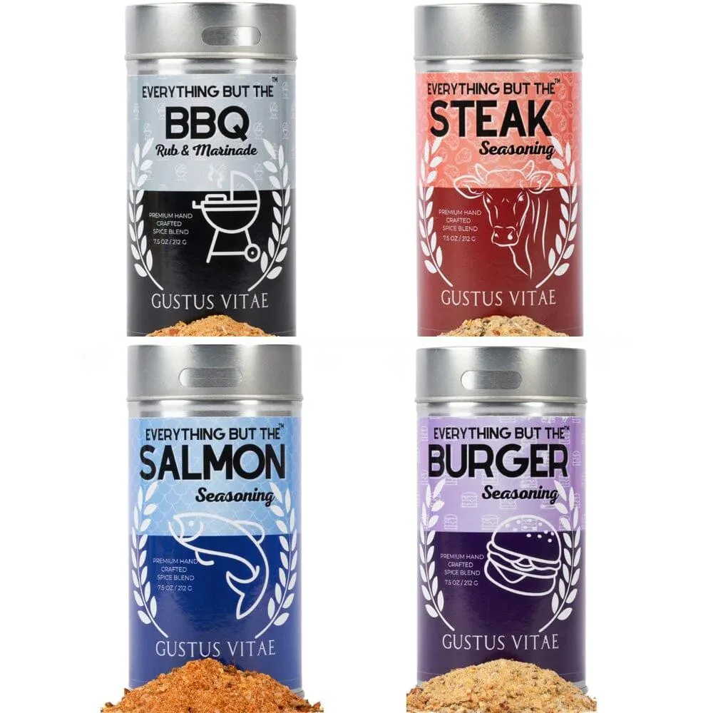 Gustus Vitae Condiments Gustus Vitae Condiments Grill Master Collection 4 Pack — product photo