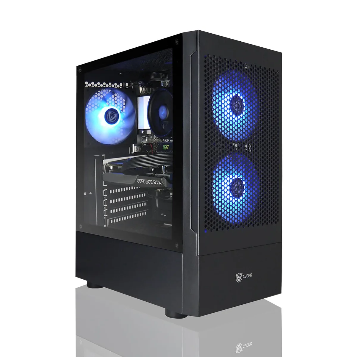 AVGPC AVGPC AV-MAX-I5-5060-B gaming PC i5-11400F RTX 5060 16GB 1TB — product photo