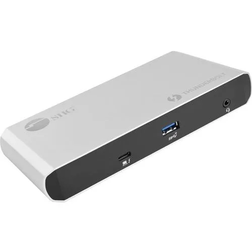 SIIG, Inc SIIG, Inc JU-DK0C11-S1 Thunderbolt 3 docking station — product photo