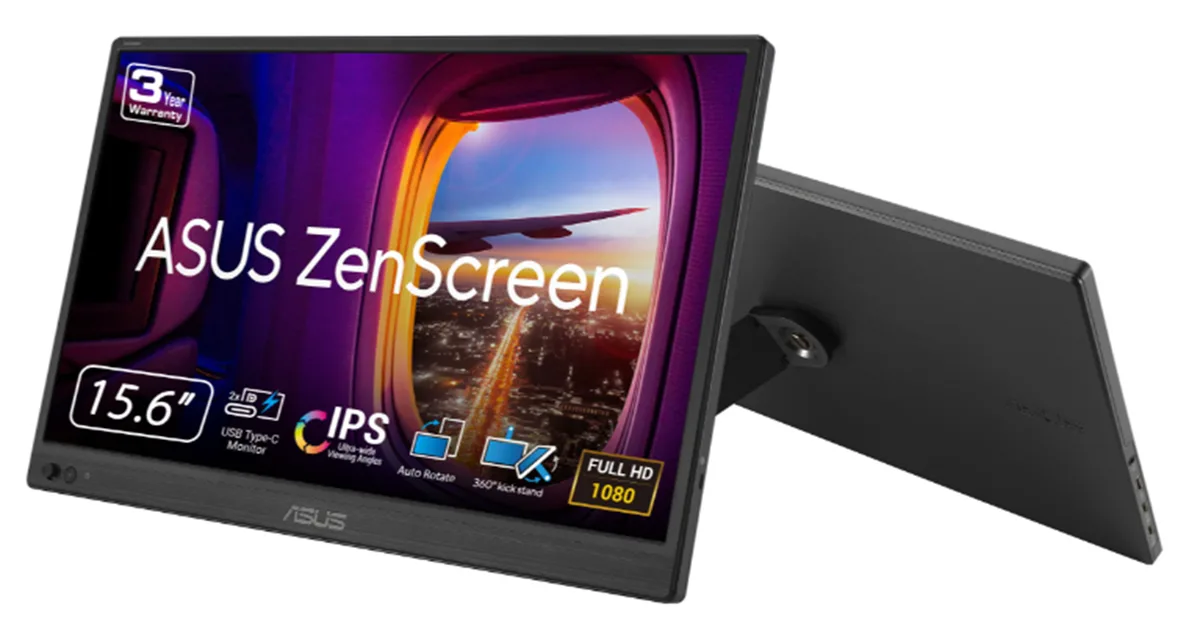 ASUS ASUS ZenScreen MB169CK 15.6" 1920x1080 60Hz IPS portable monitor — product photo
