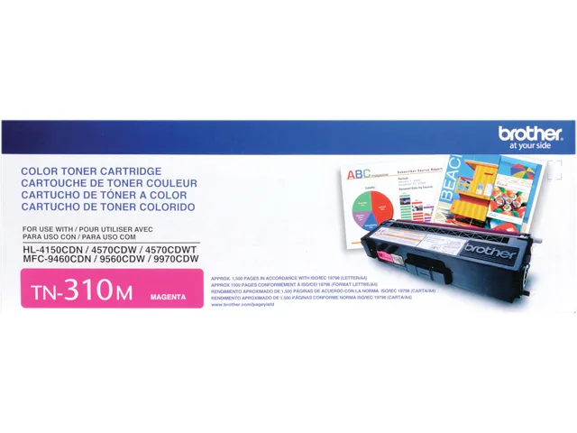 Brother Brother TN310M Magenta Toner Cartridge (1500 pages) — product photo