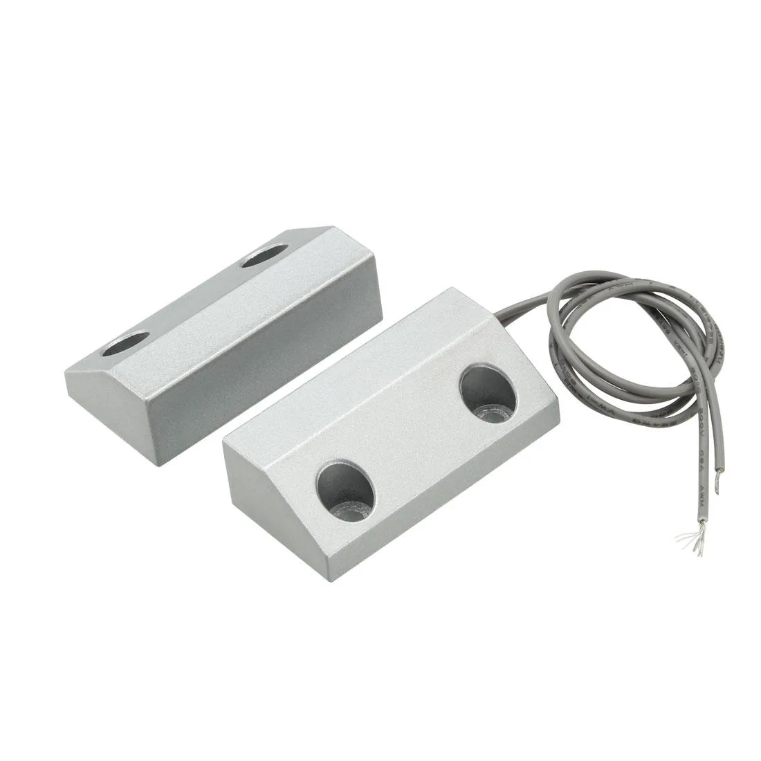 Unique-Bargains Unique-Bargains MC-56 NC Magnetic Reed Switch Security 30mm 0.5A 10W 1007UL#22AWG Silver Gray — product photo