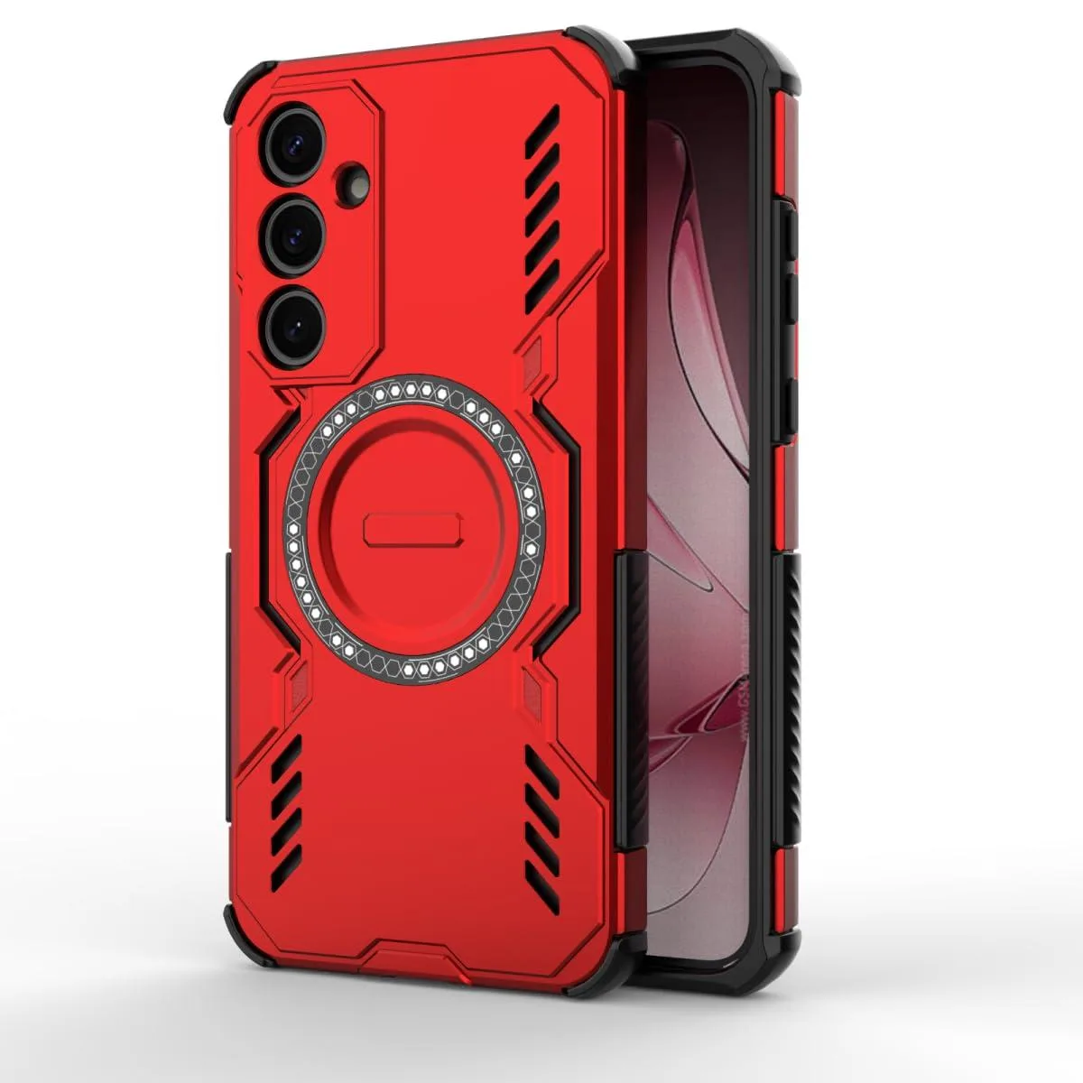 No Sew No Sew Samsung Galaxy A35 5G Case Red 6.5" 360 Cooling — product photo