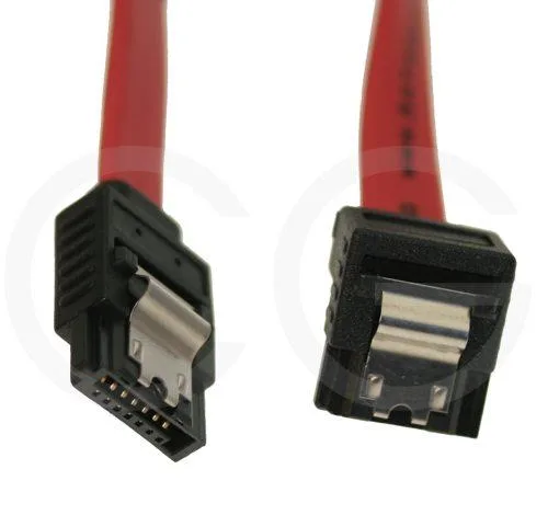 SATAGear SATAGear SSL-1MSR SATA cable 40in straight to right angle latching — product photo