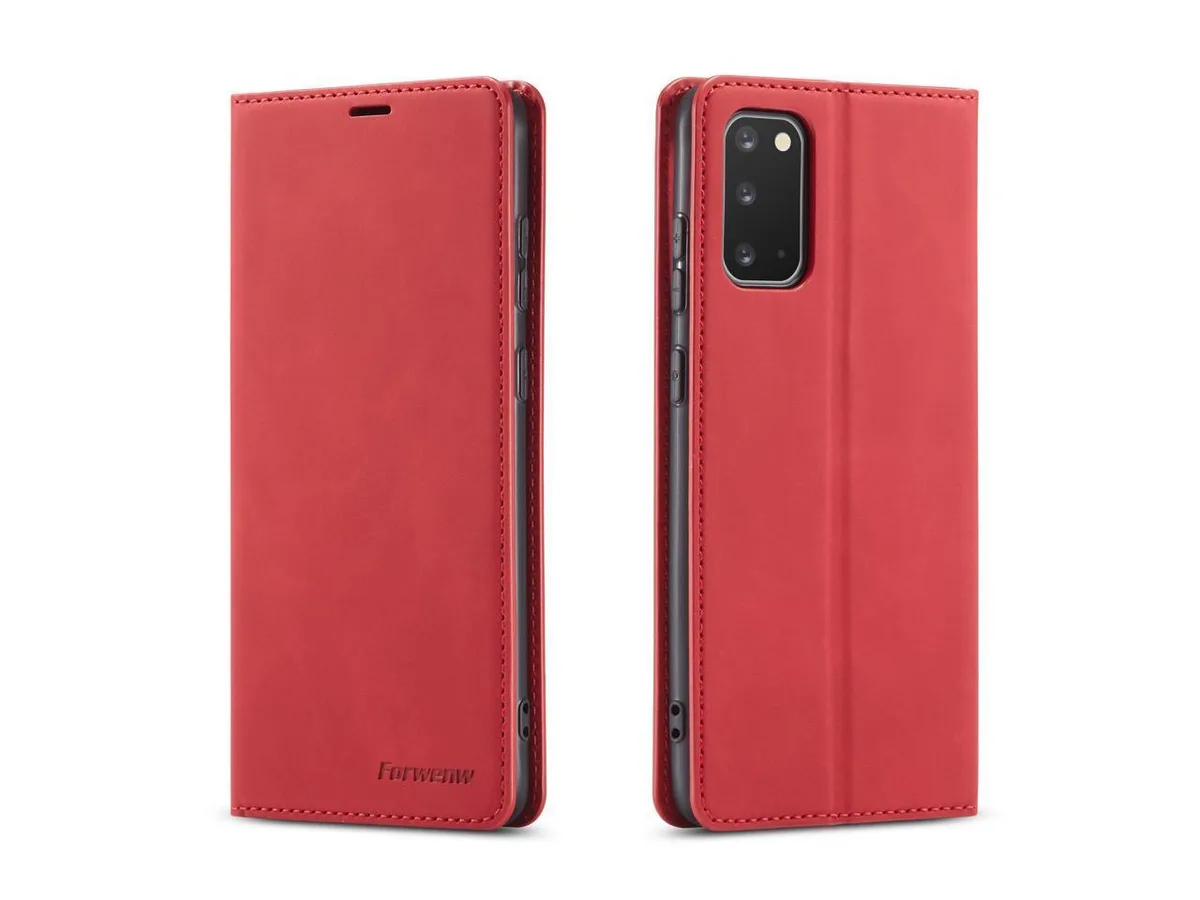 BONAEVER BONAEVER Case for Samsung Galaxy A91 M80S S10 Lite PU Leather TPU Wallet Stand — product photo