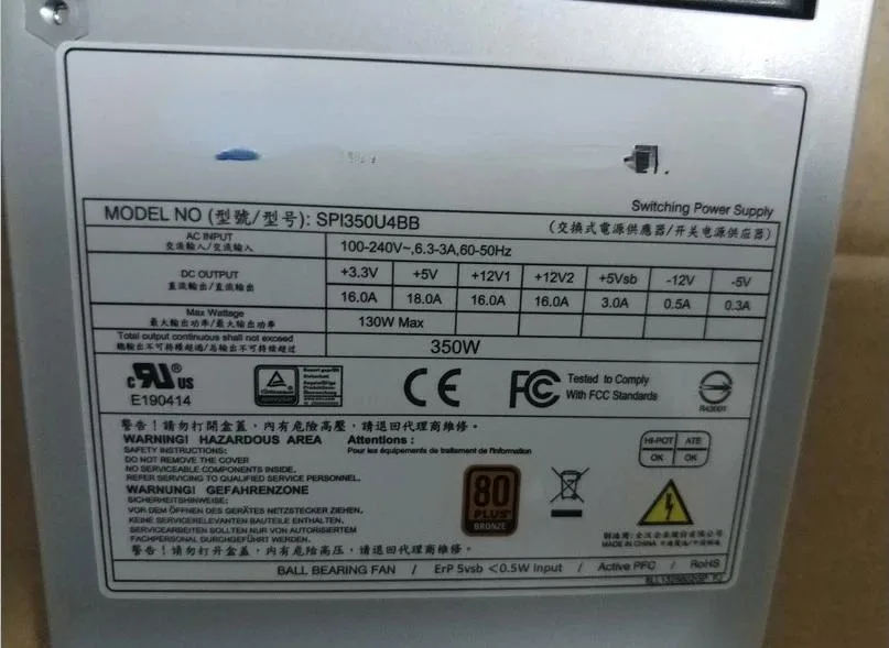 Supersuperuncle Supersuperuncle Server Power Supply For APS-500S SPI350U4BB SPI400MP FSP400-60EPN(80) SPI500MP — product photo