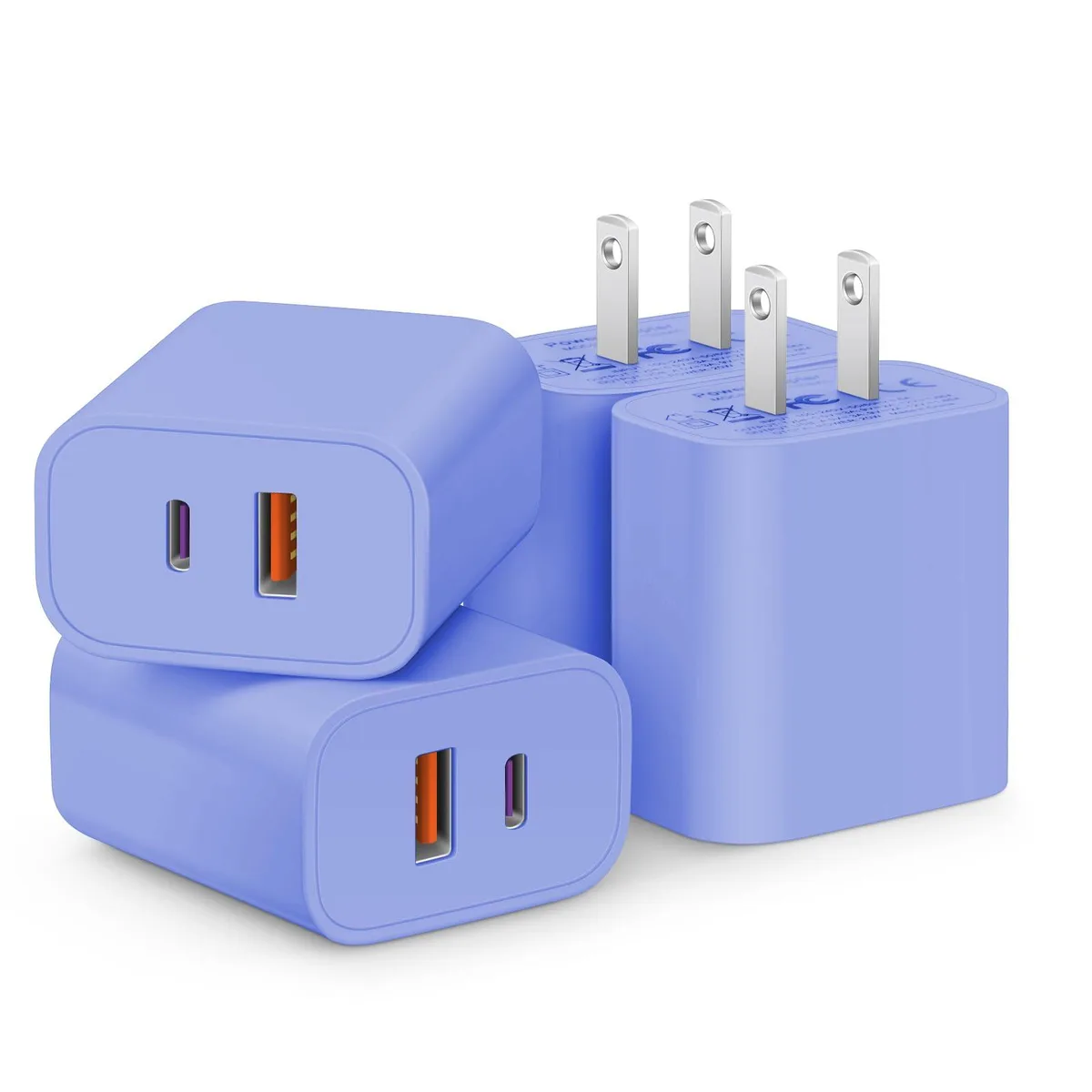 No Sew No Sew CA-43T / FEB-383 4-Pack 20W USB-C 18W USB-A Marine usb charger — product photo