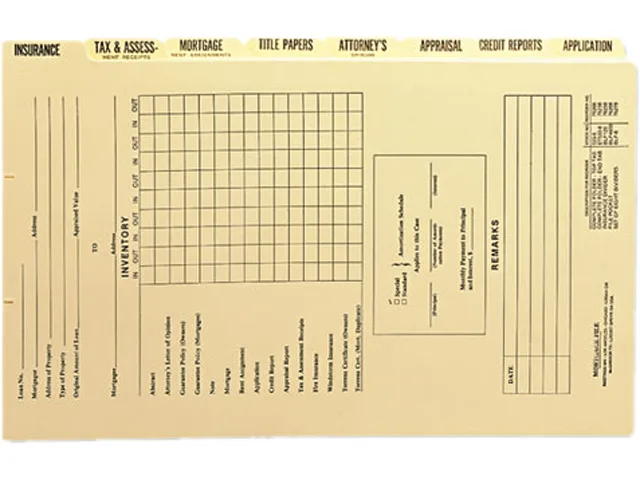Smead Smead 78278 File Folder Dividers, Eight/Set — product photo