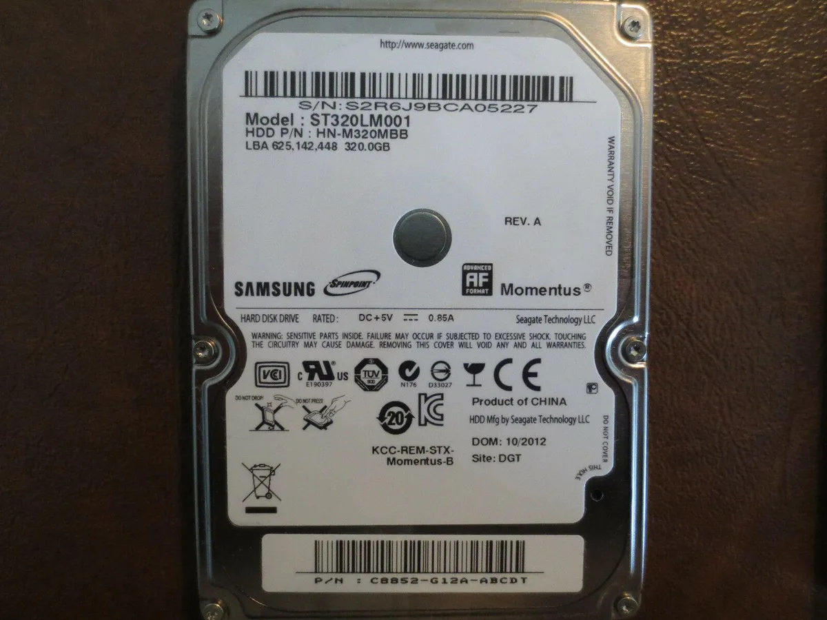 dealfans dealfans 320GB 5400RPM Sata memory card — product photo