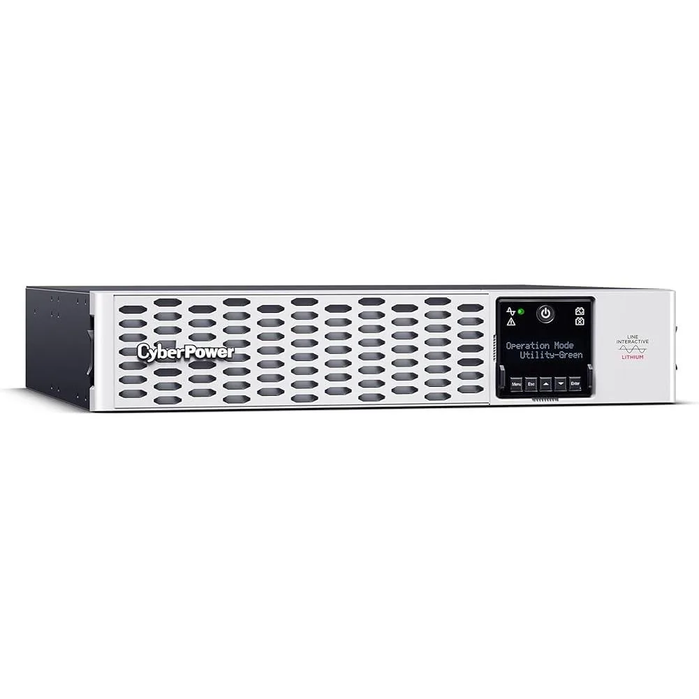 CyberPower CyberPower PRL1500RT2UC UPS 1500VA 1500W 8 Outlets 2U Rack Tower Lithium — product photo