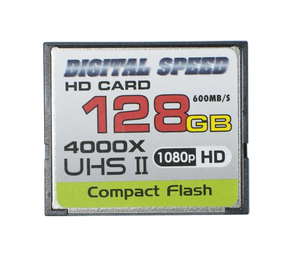 Digital Speed Digital Speed 4000X 128GB 600MB/s Mach III CF memory card — product photo