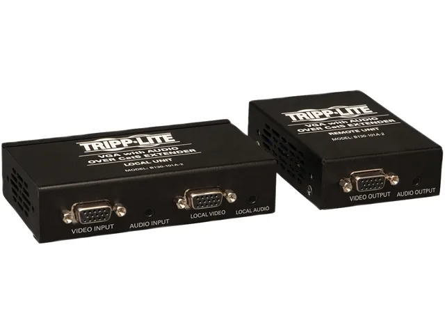 Tripp Lite Tripp Lite B130-101A-2 VGA Audio Cat5 Cat6 Extender Kit — product photo