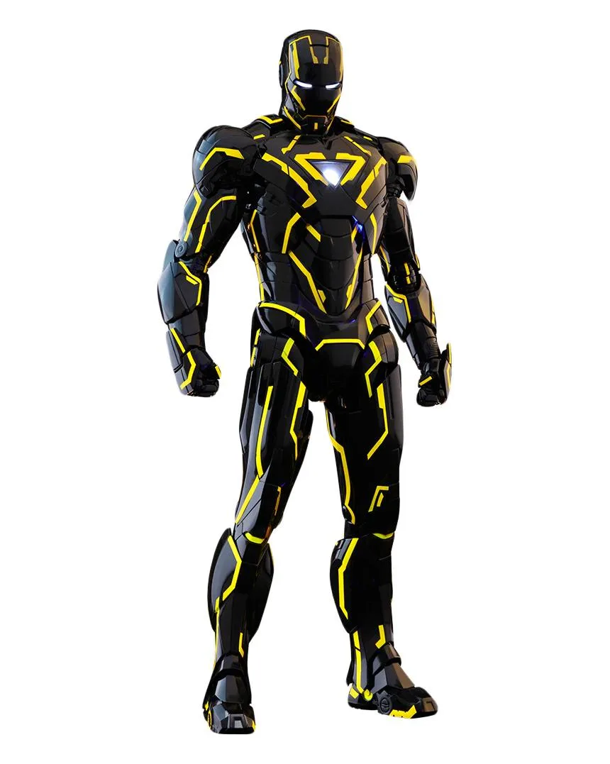 Hot Toys Hot Toys MMS523D29 Neon Tech Iron Man 2.0 action figure — product photo