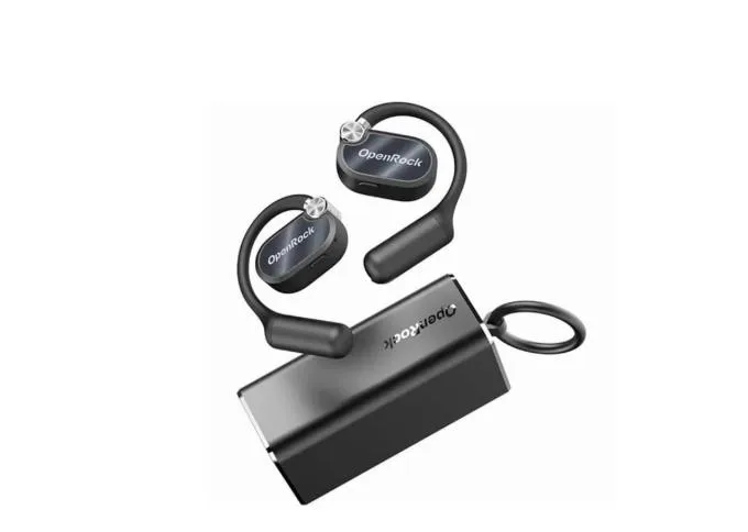 OpenRock OpenRock X R-QB03-01 open-ear wireless earbuds 14.2 mm driver Bluetooth 5.3 — product photo