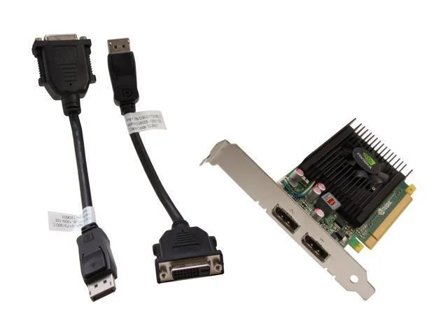 PNY Technologies, Inc. PNY Technologies, Inc. NVS Quadro NVS 310 VCNVS310DVI-PB 512MB DDR5 workstation graphics card — product photo