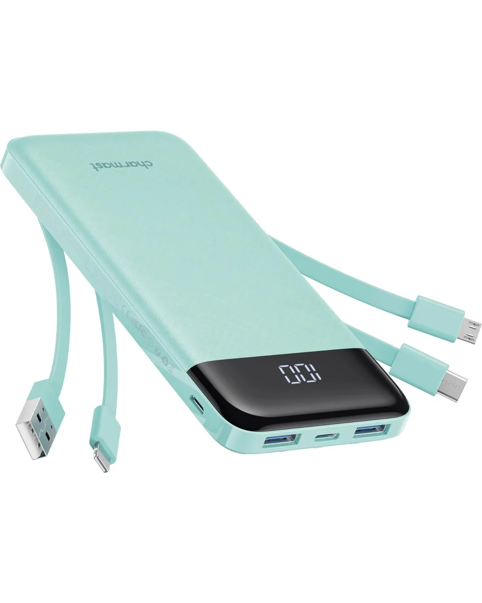 charmast W1148 power bank 10000mAh Qing — product photo