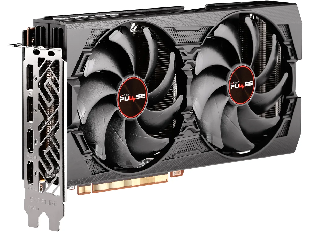 Sapphire Tech Sapphire Tech 11296-05-20G Pulse Radeon RX 5600 XT 6GB GDDR6 graphics card — product photo