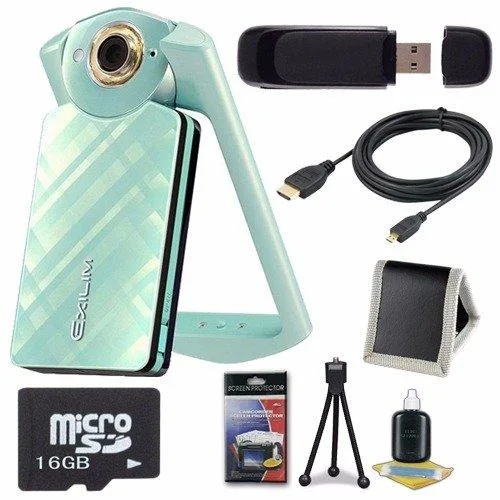 CASIO CASIO EX-TR60 Self Portrait Camera Kit Green 16GB — product photo