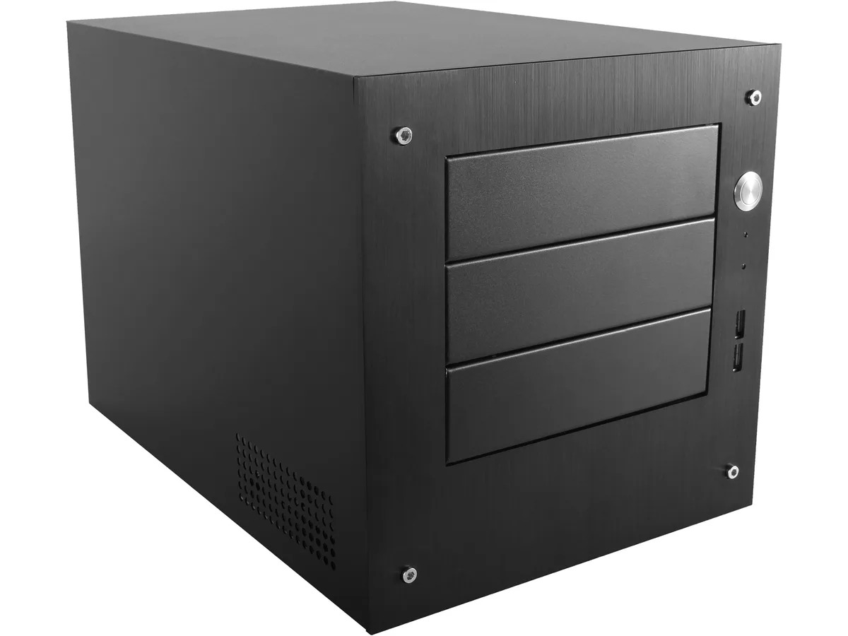 iStarUSA Inc. iStarUSA Inc. S-35EX server chassis mini-ITX 5×3.5" hot-swap 1×2.5" 120mm fan — product photo