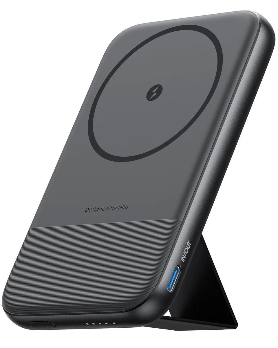 INIU INIU MagPro 10K P72-P1 10000mAh Qi2 15W Wireless 30W USB-C Power Bank — product photo
