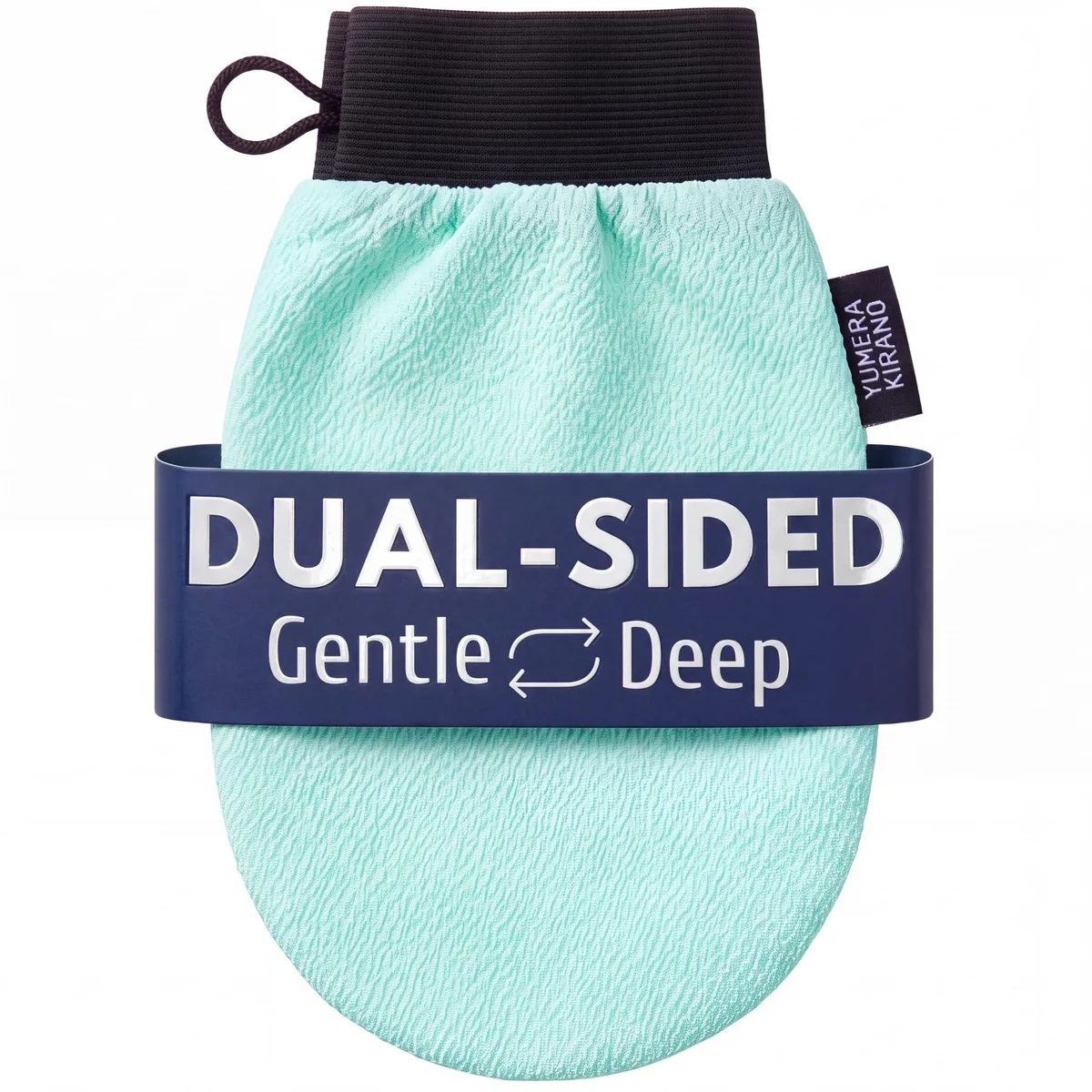  Exfoliating Glove Blue 100% Viscose Pack of 1 — product photo