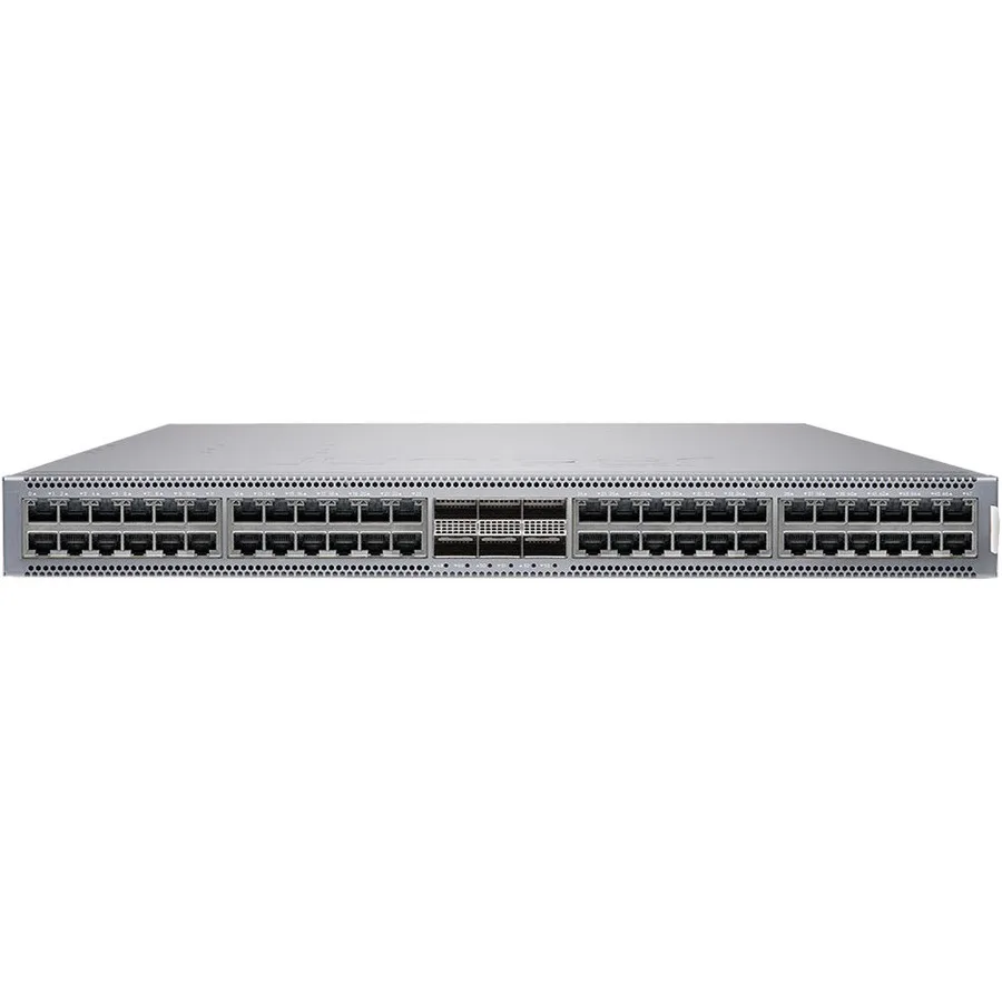 HPE Juniper Networking HPE Juniper Networking QFX5120-48T-AFI network switch 48x10GbE 6x100GbE 1U AC airflow in — product photo