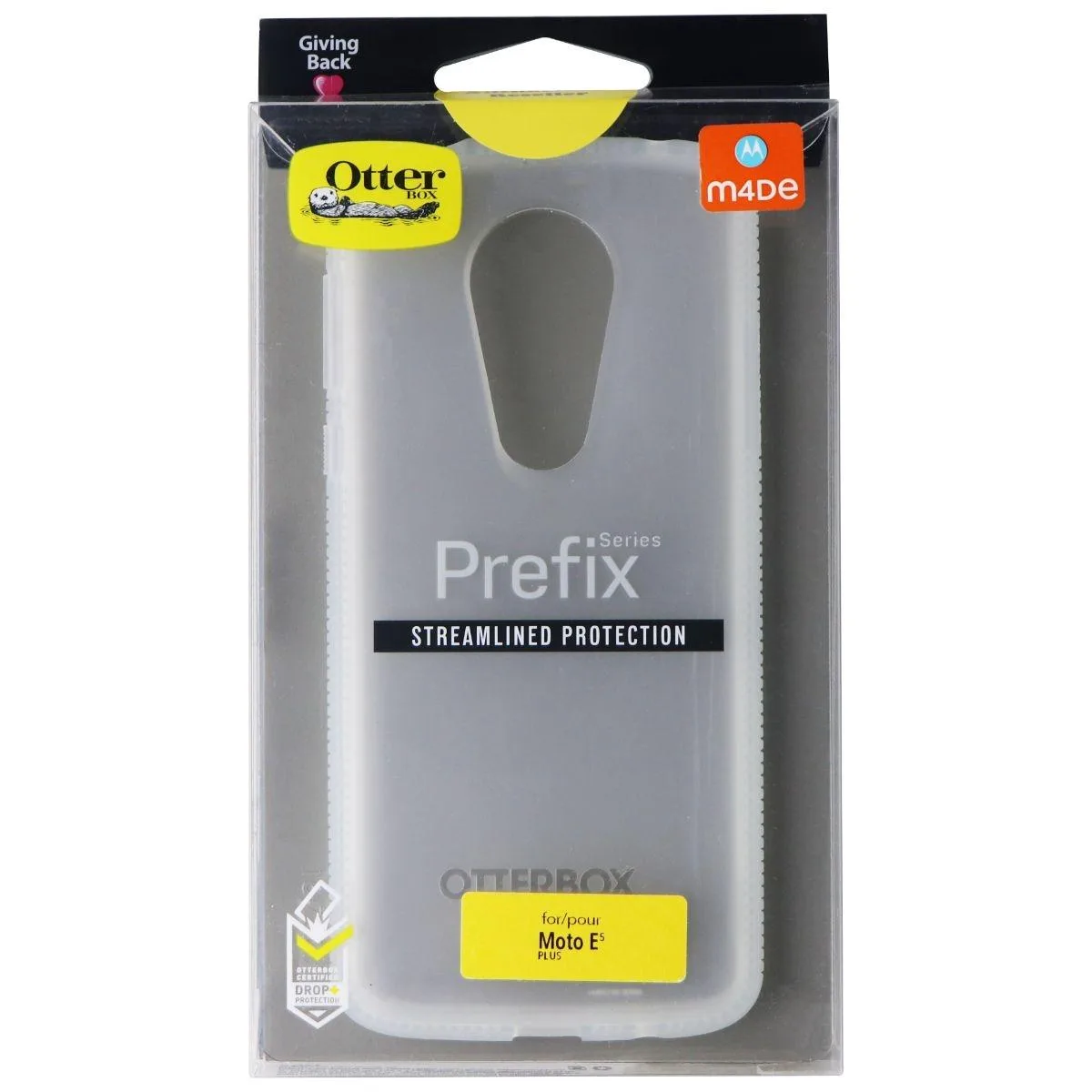 OtterBox OtterBox Prefix Series Slim Case Motorola Moto E5 Plus Frost — product photo