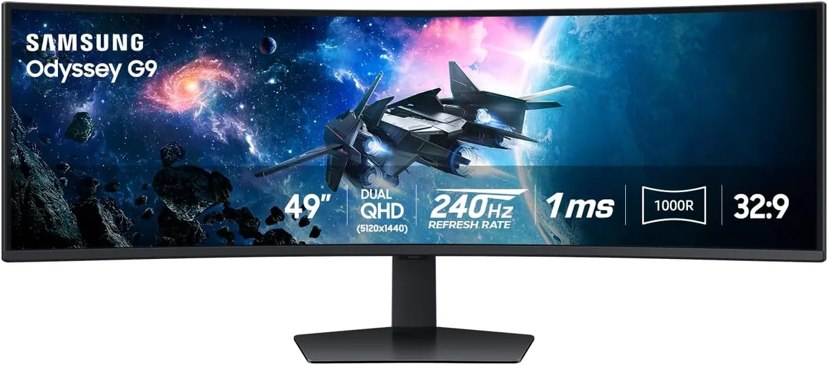 SAMSUNG SAMSUNG Odyssey G9 49" DQHD 240Hz Gaming Monitor LS49CG954ENXZA — product photo