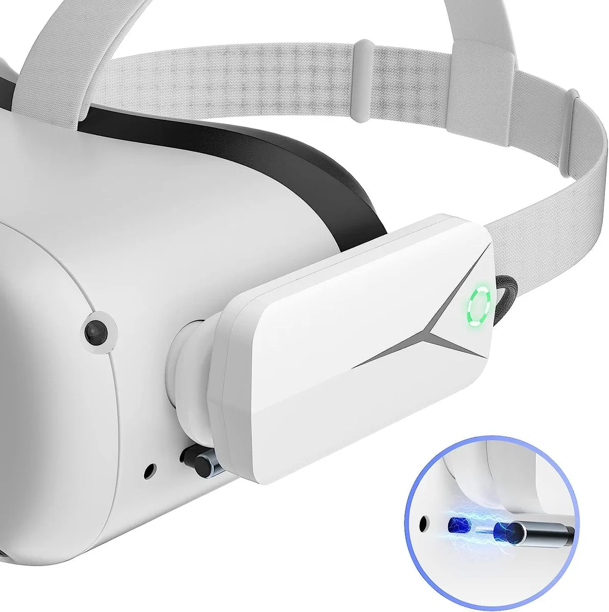 Teamyo Teamyo 5000mAh VR Battery Pack White Wired — product photo