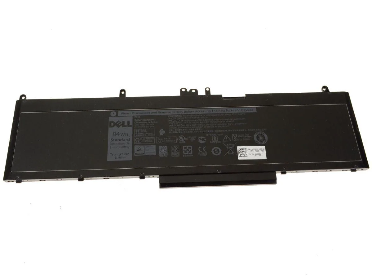 DELL DELL WJ5R2 6-cell 84Wh laptop battery for Latitude E5570 Precision 3510 — product photo