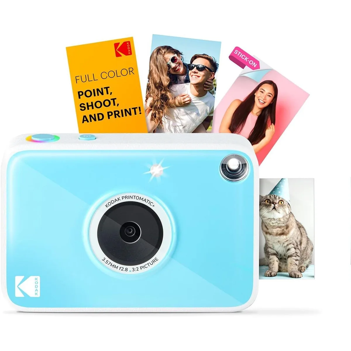 Kodak Kodak Printomatic+ 10MP Instant Film Camera Blue — product photo