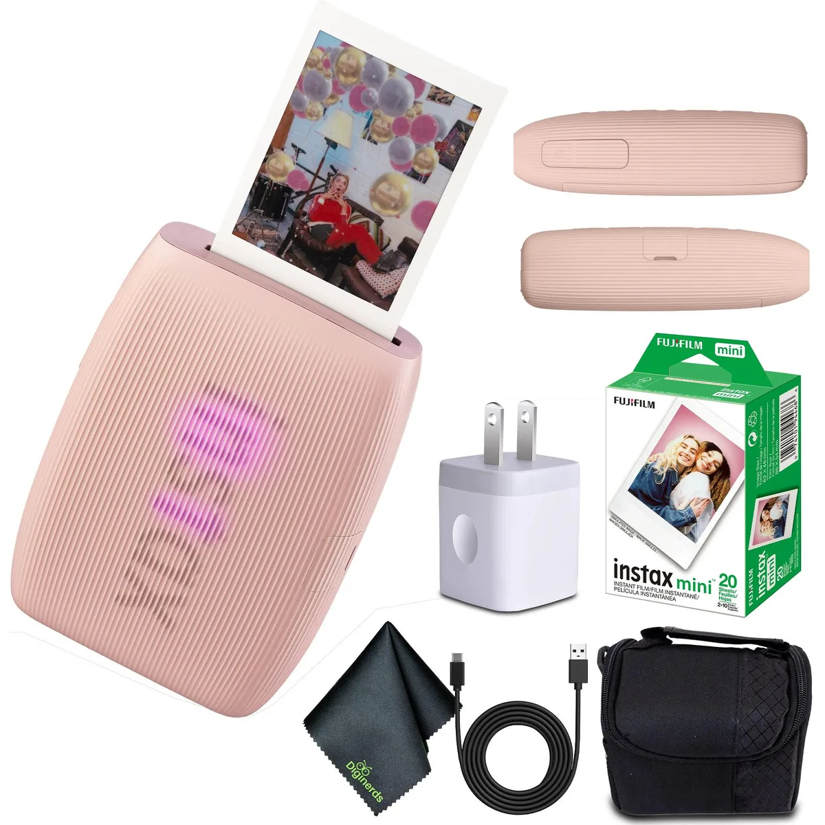 FUJIFILM FUJIFILM INSTAX MINI LINK 3 Smartphone Printer Rose Pink + 20 Film — product photo