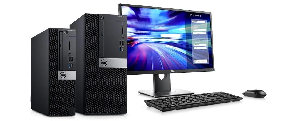 DELL DELL OptiPlex 7070 SFF i7-9700 3.00GHz 16GB 512GB 24" Monitor Win 10 Pro — product photo