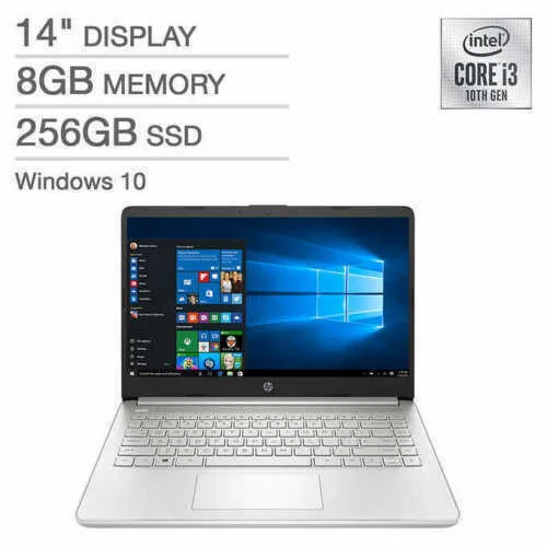 HP HP 14-dq1043cl laptop Core i3-1005G1 8GB 256GB 14" FHD IPS — product photo