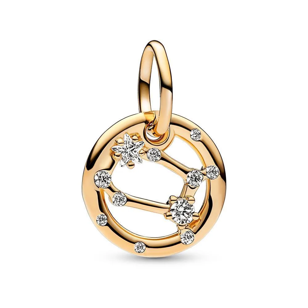 PANDORA PANDORA Gemini Zodiac Dangle Charm 14k — product photo