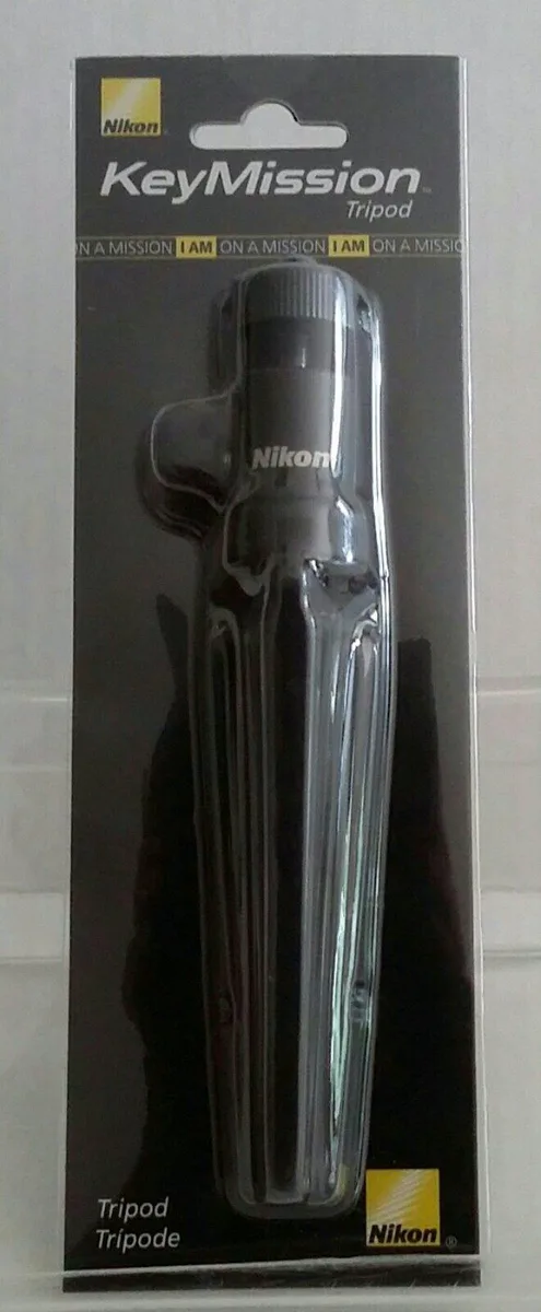 Nikon Inc Nikon Inc Mini Tripod Key Mission 8.7 in collapsed 2 ft 4.9 in extended camera accessory — product photo