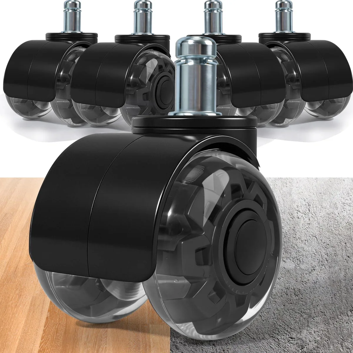  Metra BanGongLun-05 5-Pack 11x22mm Stem Caster Wheels Accessories - Wheels — product photo
