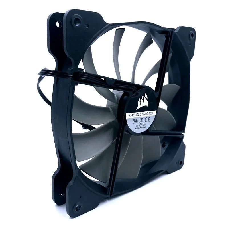 SXDOOL SXDOOL A1425L12S-2 140mm 3-pin case fan 870RPM — product photo