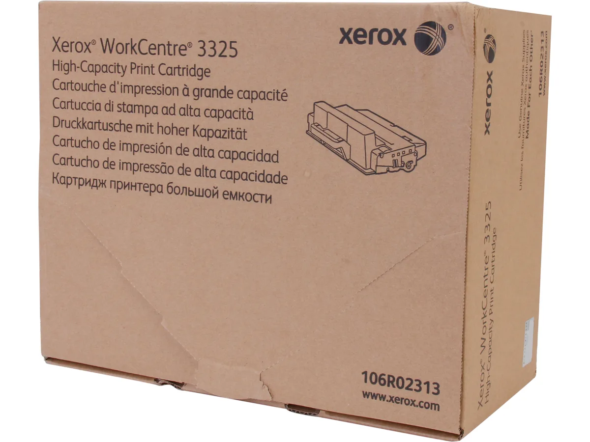 XEROX XEROX 106R02313 High Yield Toner Cartridge Black 11000 Pages — product photo