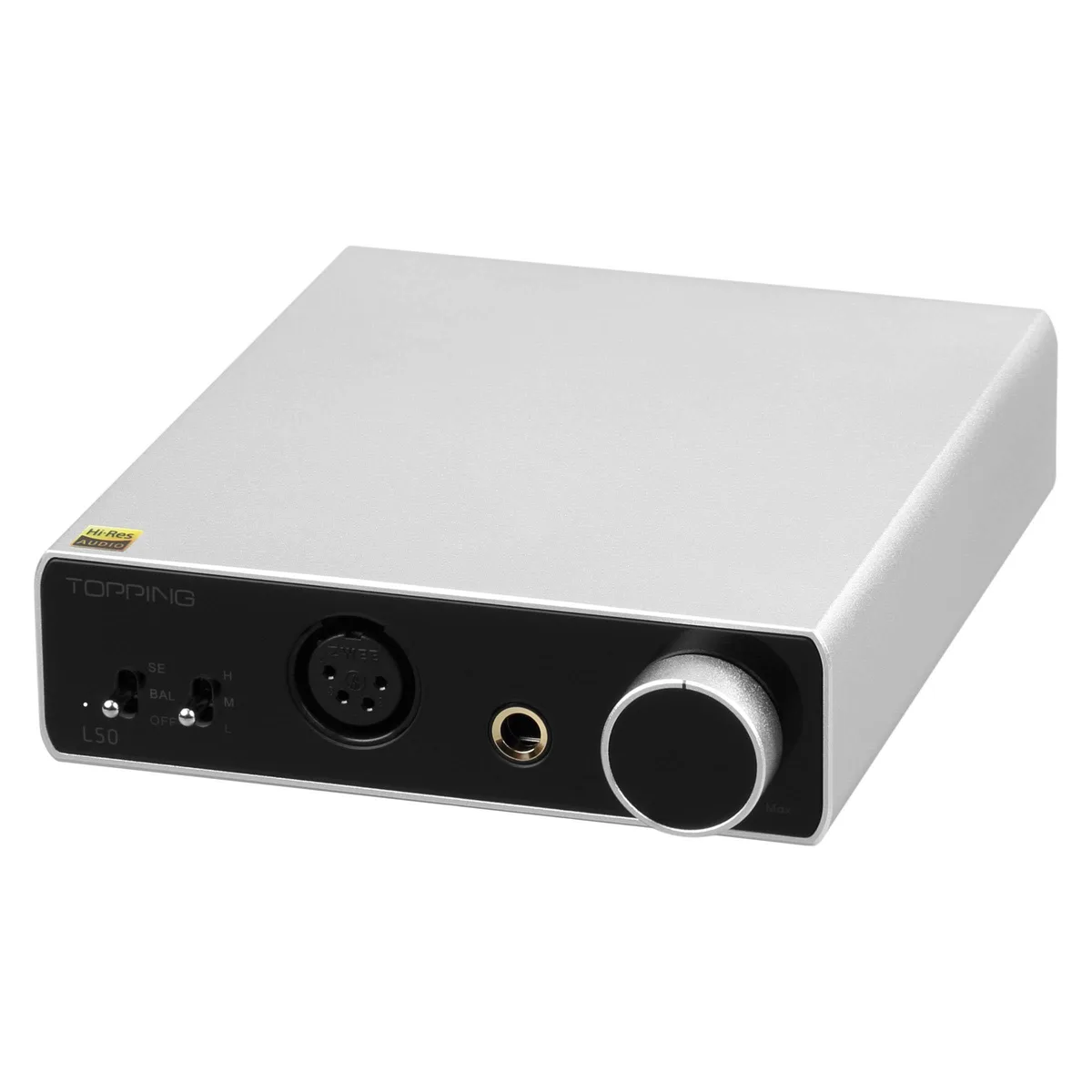 Topping Inc. Topping L50 NFCA Headphone Amplifier Silver — product photo