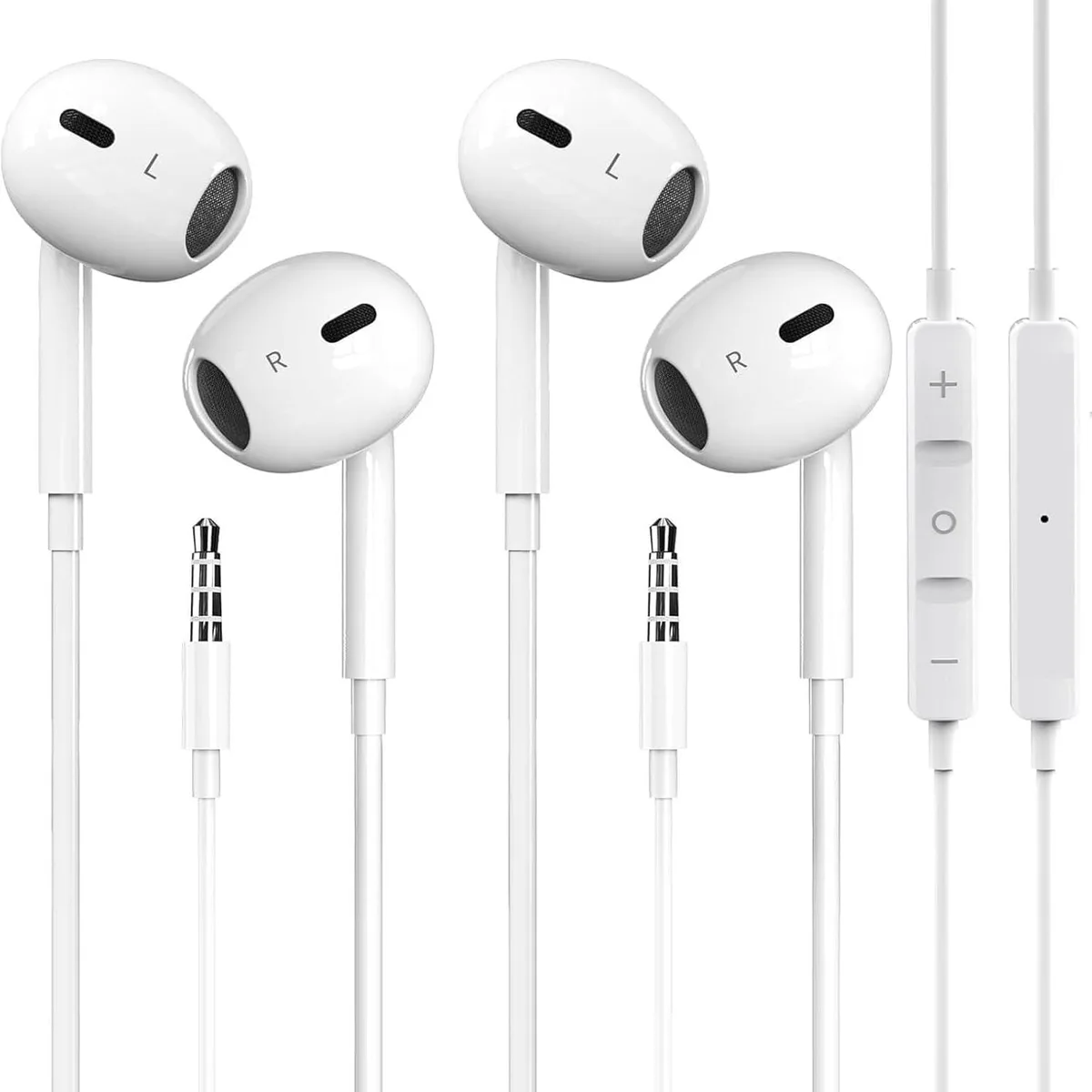MAONO MAONO Wired Earbuds 2 Pack 3.5mm Jack — product photo