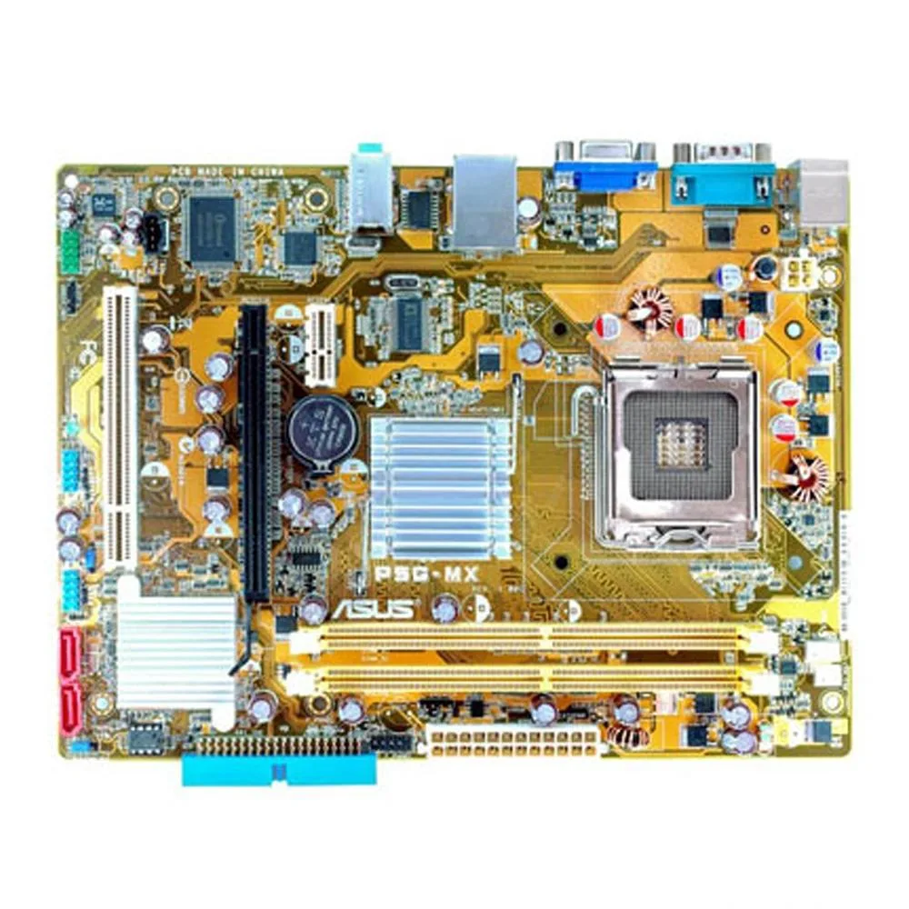 ASUS ASUS P5G-MX Intel 945GC LGA 775 DDR2 2GB Micro ATX motherboard — product photo