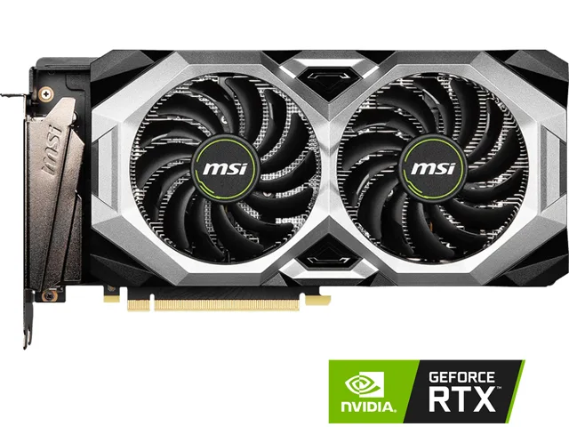 MSI MSI RTX 2060 Ventus GP 12G OC 12GB GDDR6 graphics card — product photo
