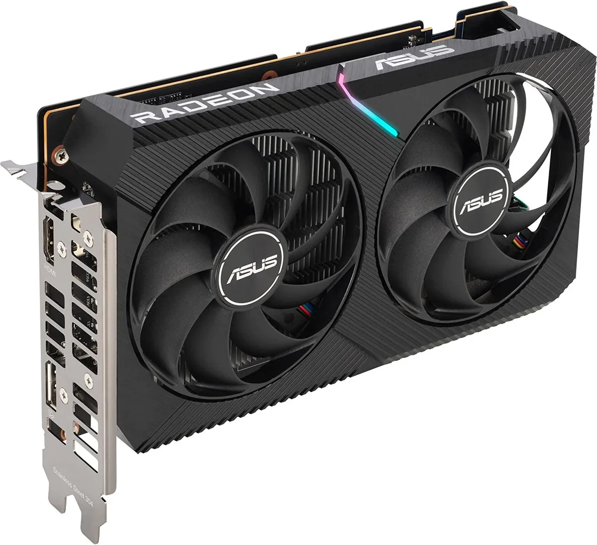 ASUS ASUS Radeon RX 6400 Dual 4GB GDDR6 graphics card — product photo