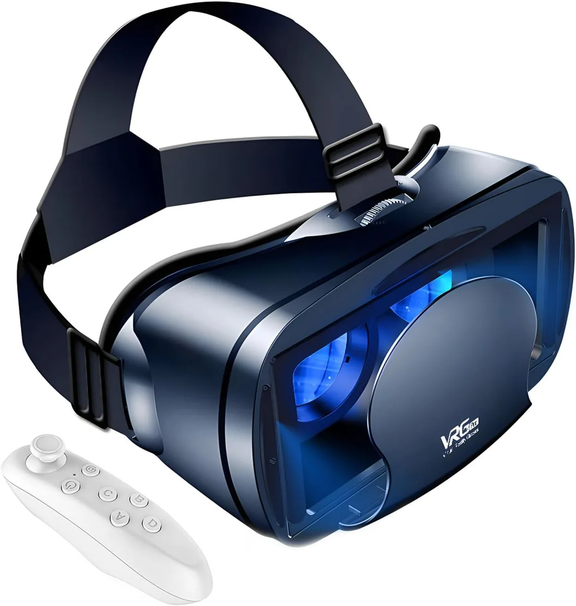 IHDAPP IHDAPP 3D VR Headset 5.0-7.0 inch Black with Controller — product photo