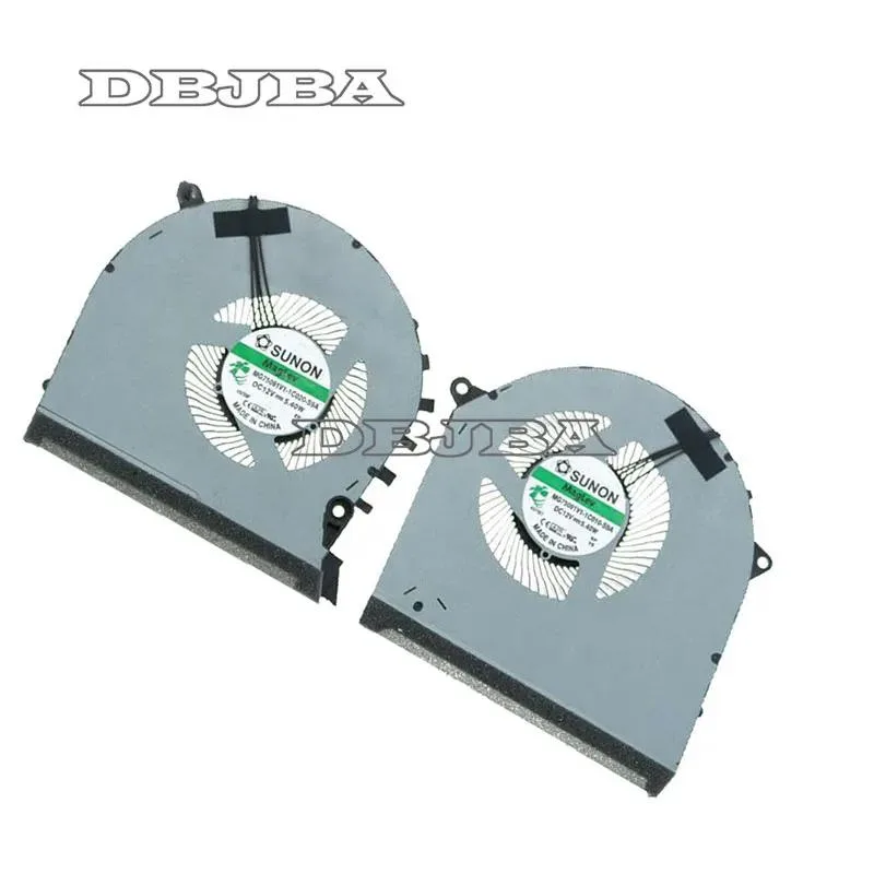 DBTLAP DBTLAP Fan For HP OMEN 17-CB TPN-C144 MG75091V1-1C010-S9A MG75091V1-1C020-S9A GTX 1660 laptop cooling pad — product photo